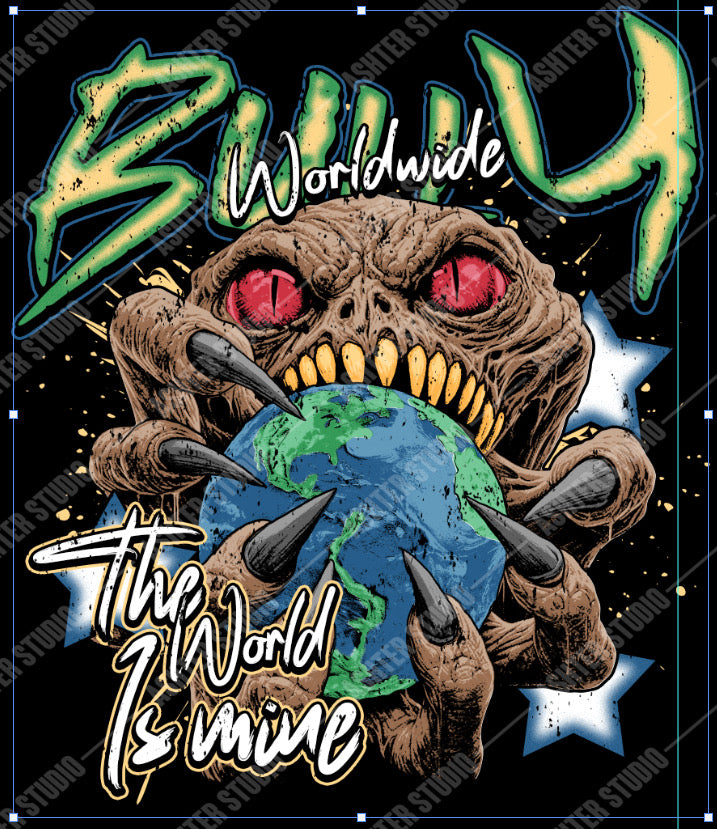 “The World is Mine” Bully T-Shirt